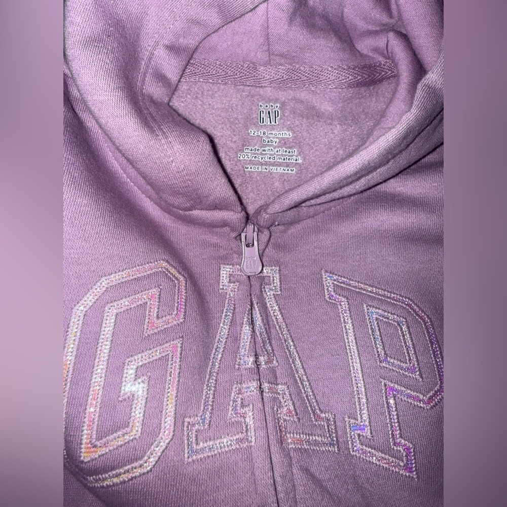 GAP Light Purple Hoodie and Joggers Set - Picture 5 of 6